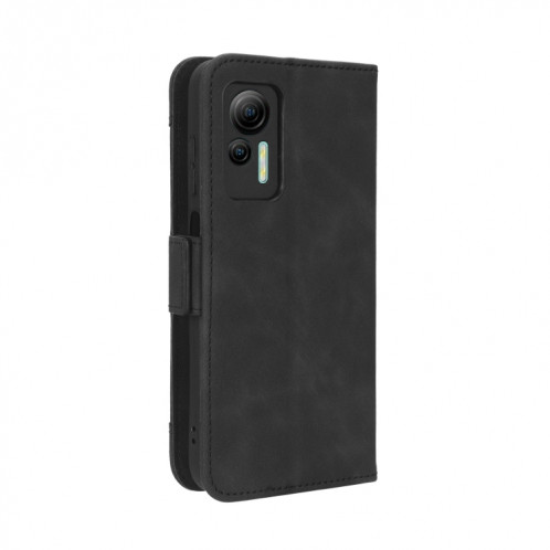 Pour Ulefone Note 14 Skin Feel Veau Texture Card Slots Étui de téléphone en cuir (Noir) SH529B684-07