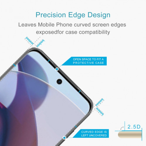 Pour Motorola Moto G Stylus 5G 2023 50pcs 0.26mm 9H 2.5D Film de Verre Trempé SH7817677-06