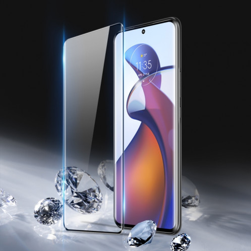 Pour Motorola Edge 30 Fusion 10 pièces DUX DUCIS 0.33mm 9H moyen alumine HD Film de verre trempé plein écran SD8801437-07