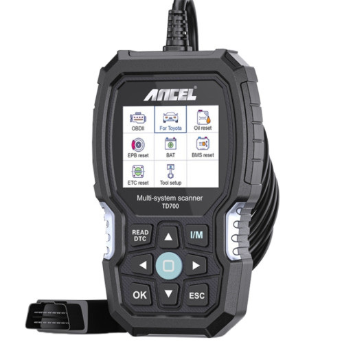 Pour Toyota / Lexus / Scion Ancel TD700 Outil de diagnostic complet du système de scanner de voiture SH0201979-06