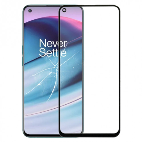 Pour OnePlus Nord CE 5G EB2101 EB2103 Lentille en verre extérieure de l'écran avant avec adhésif optiquement transparent OCA SH130156-05