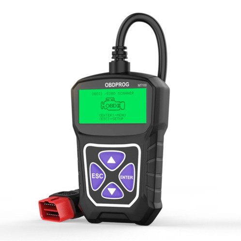Outil de diagnostic de voiture de testeur de moteur de voiture de scanner d'Obdprog MT100 OBD2 SH2618185-07