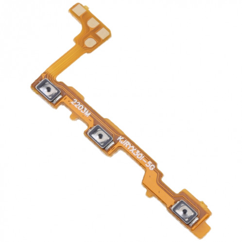 Pour Honor Play6T Pro Bouton d'alimentation OEM et câble flexible du bouton de volume SH7301605-04