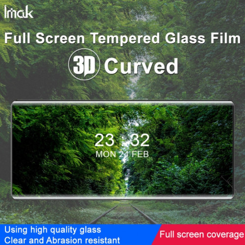 Pour Motorola Moto X40 5G imak Film de verre trempé plein écran incurvé 3D SI7701368-06