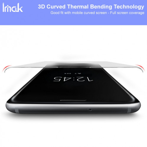 Pour Motorola Moto X40 5G imak Film de verre trempé plein écran incurvé 3D SI7701368-06