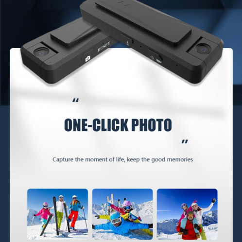 Stylo enregistreur de caméra de surveillance S2 1080P HD avec clip (noir) SH301A1950-012