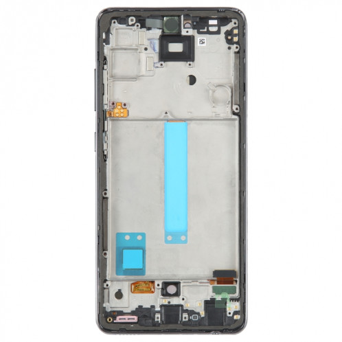 Écran LCD OLED 6,33 pouces pour Samsung Galaxy A52s 5G SM-A528 Assemblage complet du numériseur avec cadre (Noir) SH306A1244-05