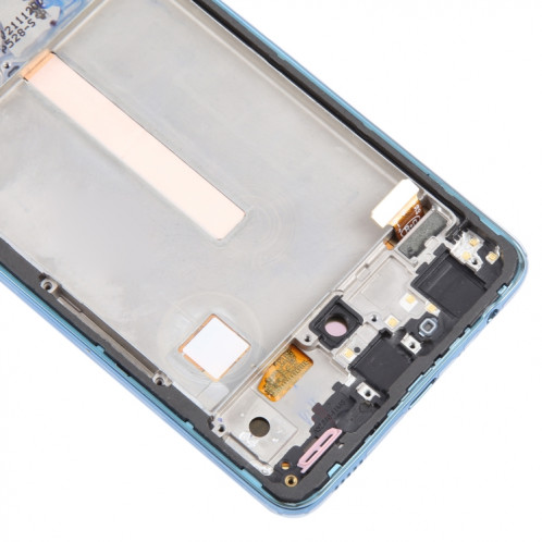 Pour Samsung Galaxy A52 4G SM-A525 6,43 pouces OLED LCD écran numériseur assemblage complet avec cadre (bleu) SH406L49-08