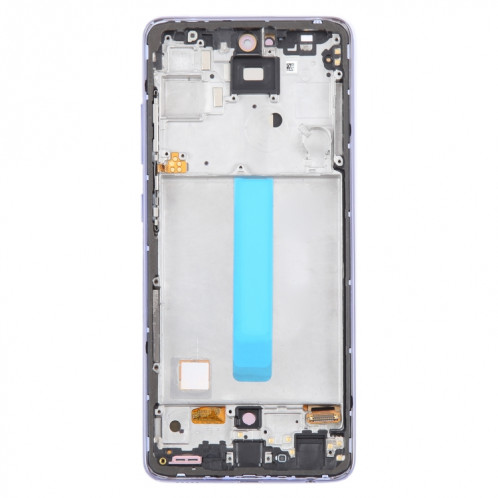Pour Samsung Galaxy A52 4G SM-A525 6,43 pouces OLED LCD écran numériseur assemblage complet avec cadre (violet) SH406P1785-08