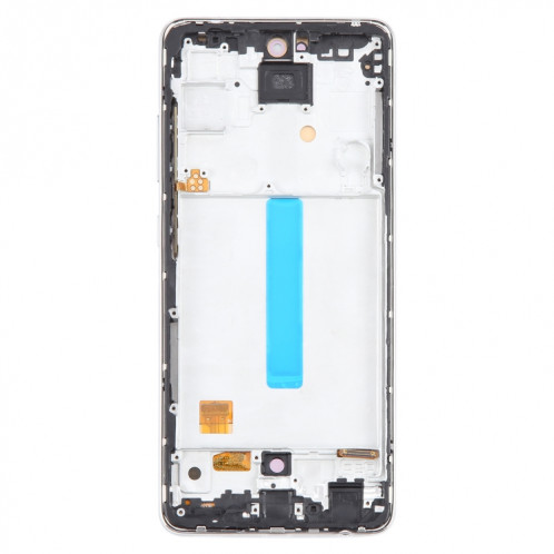 Pour Samsung Galaxy A52 4G SM-A525 6,43 pouces OLED LCD écran numériseur assemblage complet avec cadre (blanc) SH406W919-08