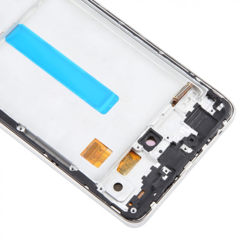 Pour Samsung Galaxy A52 4G SM-A525 6,43 pouces OLED LCD écran numériseur assemblage complet avec cadre (blanc) SH406W919-08