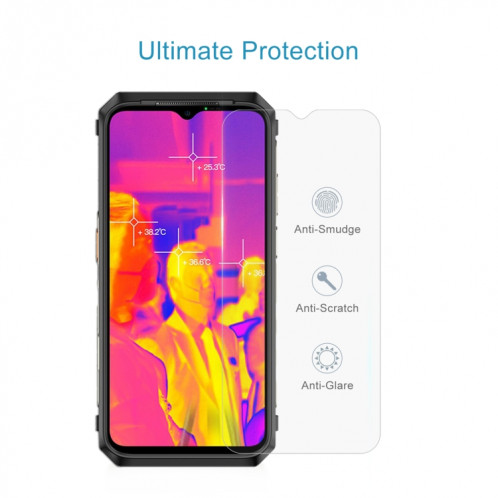 Pour Ulefone Power Armor 19T 50pcs 0.26mm 9H 2.5D Film de verre trempé SH64031969-06