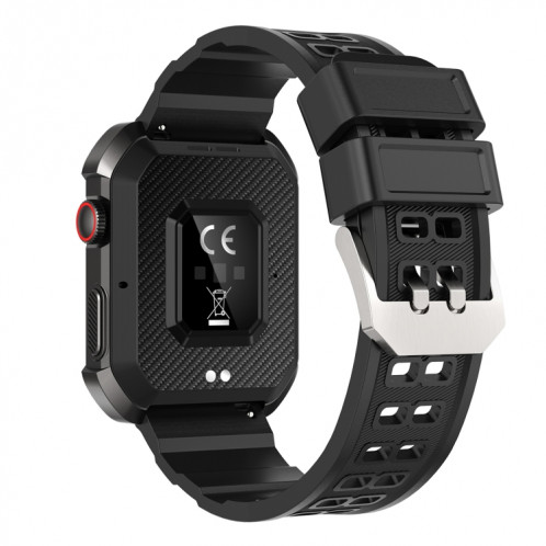Rogbid Tank S2 Montre intelligente à écran IPS de 1,83 pouces, prend en charge les appels Bluetooth / la pression artérielle / la surveillance du sommeil (noir) SR201A616-011