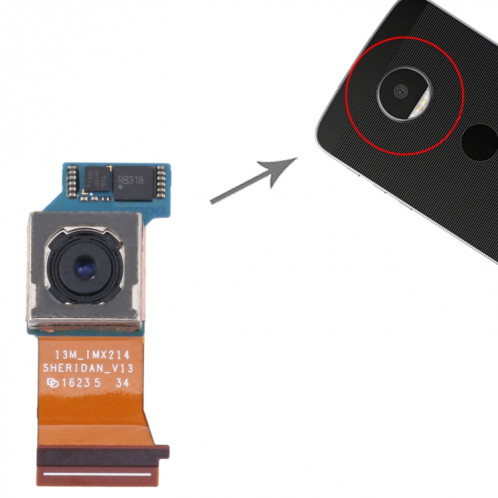 Pour la caméra arrière d'origine Motorola Moto Z SH9607457-05