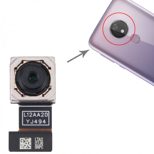 Pour Motorola Moto G7 Power Caméra arrière principale d'origine SH9802846-05