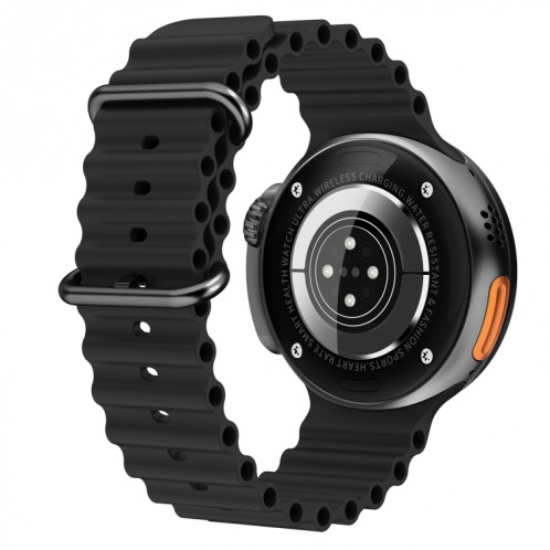 K9 Ultra Pro 1,39 pouces bande de silicone IP67 étanche montre intelligente prise en charge Bluetooth appel/NFC (noir) SH401B986-010