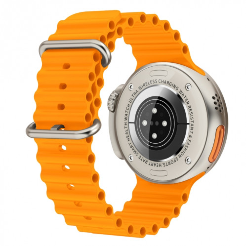 K9 Ultra Pro 1,39 pouces Bande de silicone IP67 Étanche Smart Watch Support Bluetooth Call / NFC (Orange) SH401C783-010