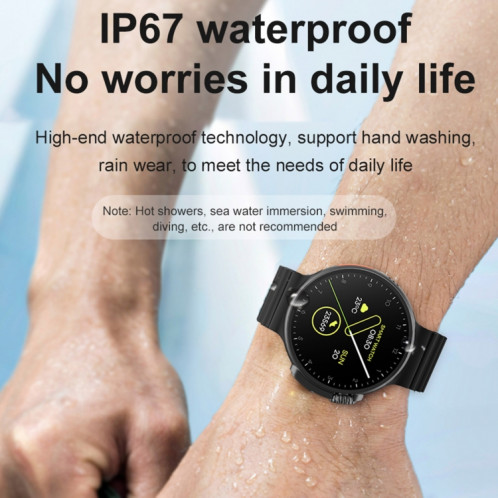 K9 Ultra Pro 1,39 pouces Bande de silicone IP67 Étanche Smart Watch Support Bluetooth Appel / NFC (Jaune) SH401A1768-010