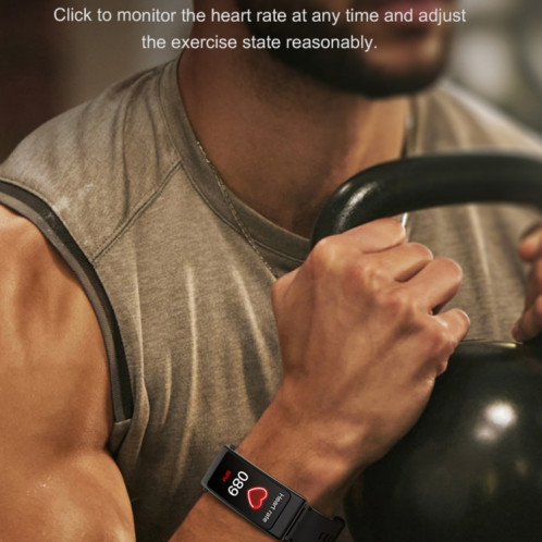 K13 1.14 pouces bande de silicone écouteur détachable montre intelligente prise en charge appel Bluetooth (rouge) SH701B93-08