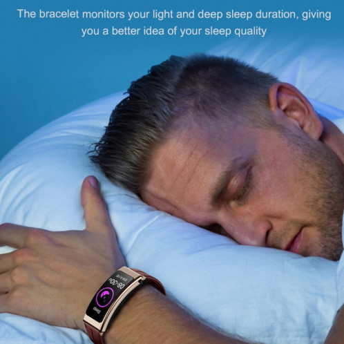 K13 1.14 pouces bande de silicone écouteur détachable montre intelligente prise en charge appel Bluetooth (rouge) SH701B93-08