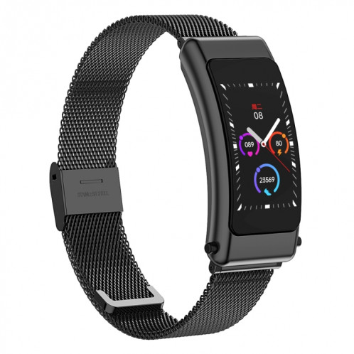 K50 1,08 pouces Steel Band Écouteur Détachable IP67 Étanche Smart Watch Support Bluetooth Appel (Noir) SH101A285-016