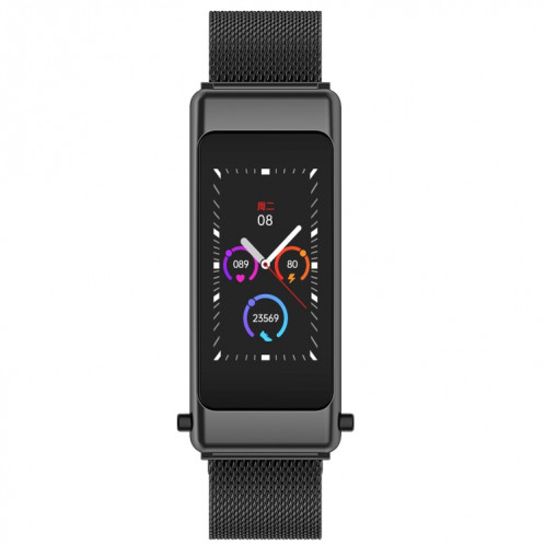 K50 1,08 pouces Steel Band Écouteur Détachable IP67 Étanche Smart Watch Support Bluetooth Appel (Noir) SH101A285-016