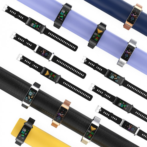 K50 1,08 pouce Steel Band Écouteur Détachable IP67 Étanche Smart Watch Support Bluetooth Appel (Or) SH101B1803-016