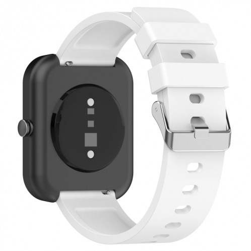 Pour le bracelet de montre en silicone OnePlus Nord Steps Style (blanc) SH601A419-07