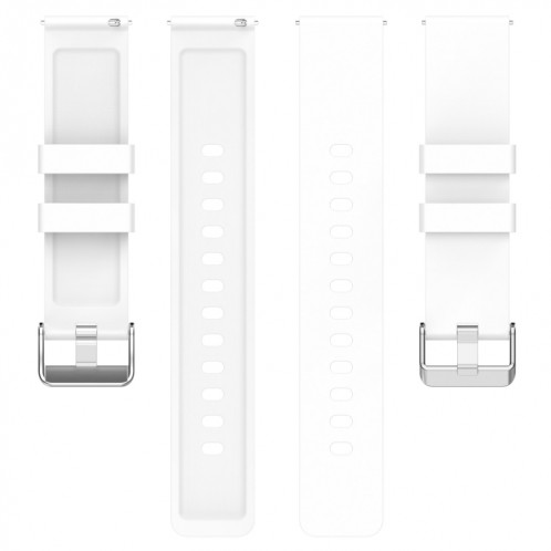 Pour le bracelet de montre en silicone OnePlus Nord Steps Style (blanc) SH601A419-07
