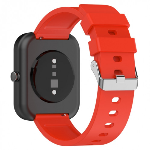 Pour le bracelet de montre en silicone OnePlus Nord Steps Style (rouge) SH601D1545-07