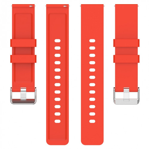 Pour le bracelet de montre en silicone OnePlus Nord Steps Style (rouge) SH601D1545-07