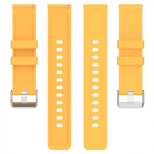 Pour le bracelet de montre en silicone OnePlus Nord Steps Style (jaune vitalité) SH601F1951-07