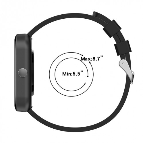 Pour le bracelet de montre en silicone OnePlus Nord Steps Style (bleu royal) SH601B1322-07