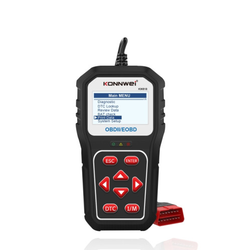 KONNWE KW818 Outils de diagnostic de détecteur de défaut de voiture OBD2 Bluetooth SK36511197-08