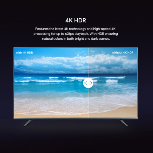 Décodeur TV intelligent MECOOL KM7 Plus Android 10.0, Amlogic S905Y4 Quad Core, 2 Go + 16 Go, type de prise : prise américaine SM1601884-08