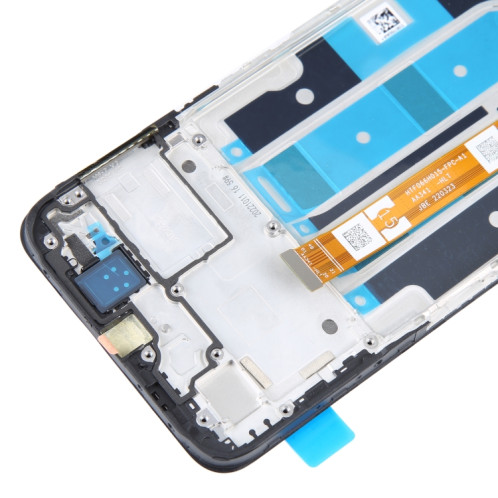 Écran LCD OEM pour Assemblée complète du numériseur OPPO A58 / A78 avec cadre SH95032-05
