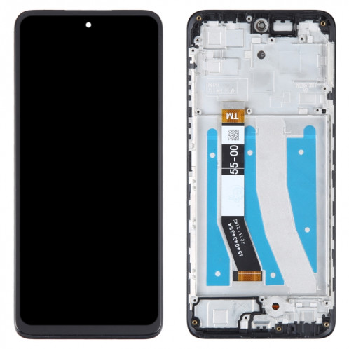 Écran d'affichage à cristaux liquides d'OEM pour l'ensemble complet de numériseur de Motorola Moto G32 avec le cadre SH95061030-05