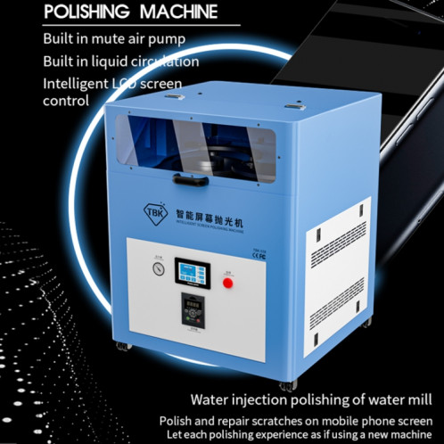 Machine de polissage de moulin à eau pour écran de téléphone portable multi-stations TBK 938L () ST903A116-07
