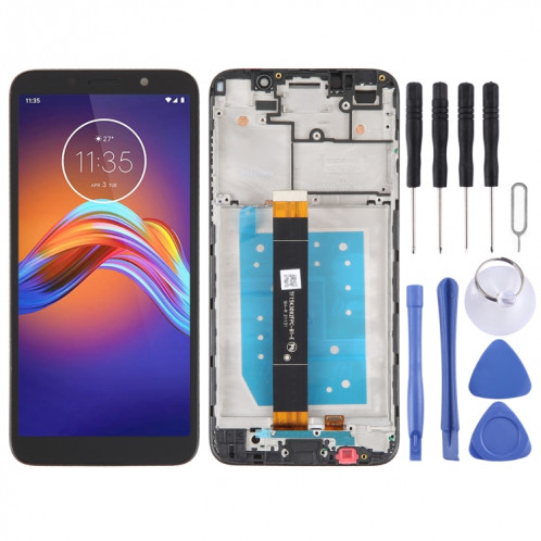 Écran LCD d'origine pour Motorola Moto E6 Play Digitizer Assemblée complète avec cadre SH4306926-05