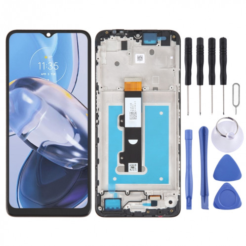 Écran LCD d'origine pour Motorola Moto E22 / E22i numériseur assemblage complet avec cadre SH43171921-05