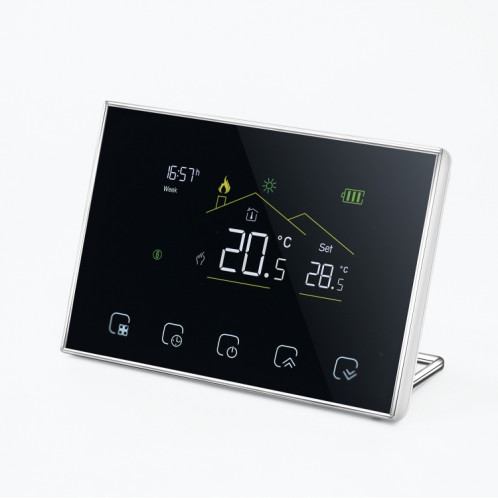 BHT-8000RF-VA GCW Thermostat à écran LED intelligent sans fil avec WiFi, spécification : chauffage de chaudière SH95031472-06