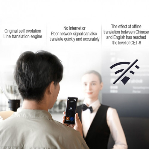 Le traducteur intelligent et précis T9 Pro prend en charge 134 langues avec traduction hors ligne/traduction de photos (noir) SH301A1276-08