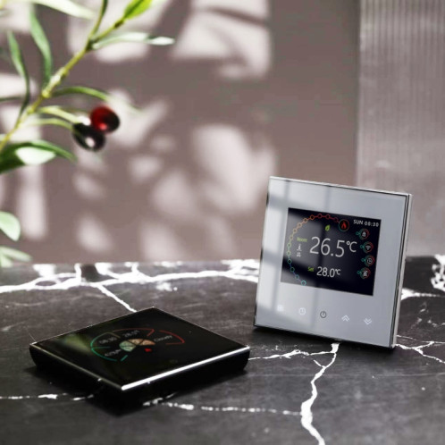 BHT-2002GCLM 220V Smart Home Chauffage Thermostat Chaudière Chauffage WiFi Thermostat (Blanc) SH501A321-08