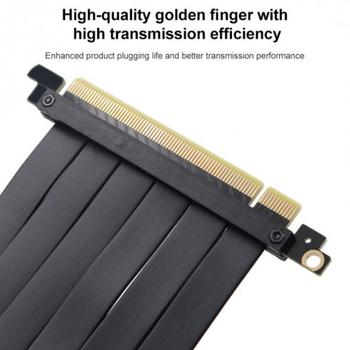 Câble d'extension de carte graphique PCI-E 3.0 16X 90 degrés, longueur : 50 cm SH12041132-06
