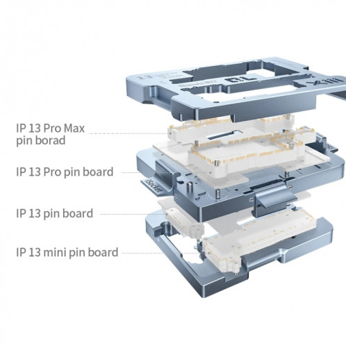 Dispositif de test en couches de la carte mère Qianli iSocket pour la série iPhone 13 SQ2003574-015