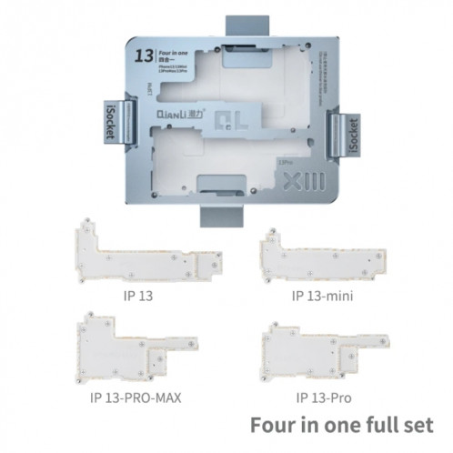 Dispositif de test en couches de la carte mère Qianli iSocket pour la série iPhone 13 SQ2003574-015