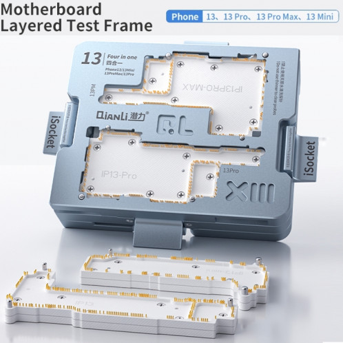 Dispositif de test en couches de la carte mère Qianli iSocket pour la série iPhone 13 SQ2003574-015