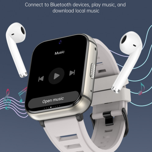 Q668 Écran 1,99 pouces 4G Smart Watch Android 9.0, spécification : 2 Go + 16 Go (noir) SH301A1538-013