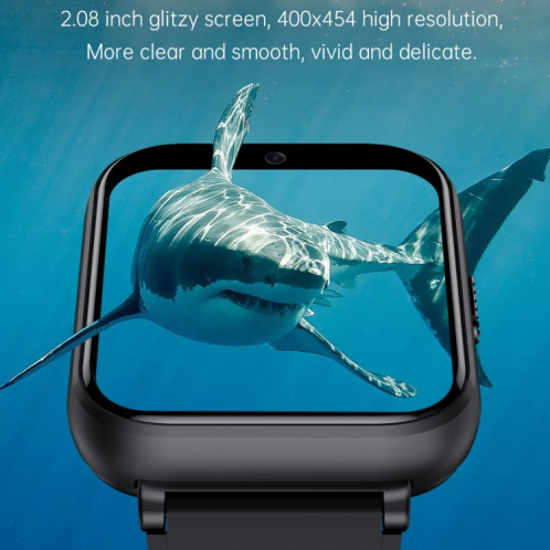 Q668 Écran 1,99 pouces 4G Smart Watch Android 9.0, spécification : 4 Go + 64 Go (noir) SH302A529-013