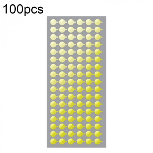 Pour iPhone / Huawei / OPPO / Xiaomi 100pcs / Set 5mm Caméra Face ID Dot Matrix Protection Autocollant SH6901280-03